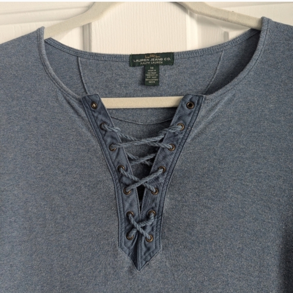 👋 FINAL MARKDOWN CLOSET CLOSING Ralph Lauren Top 100% cotton